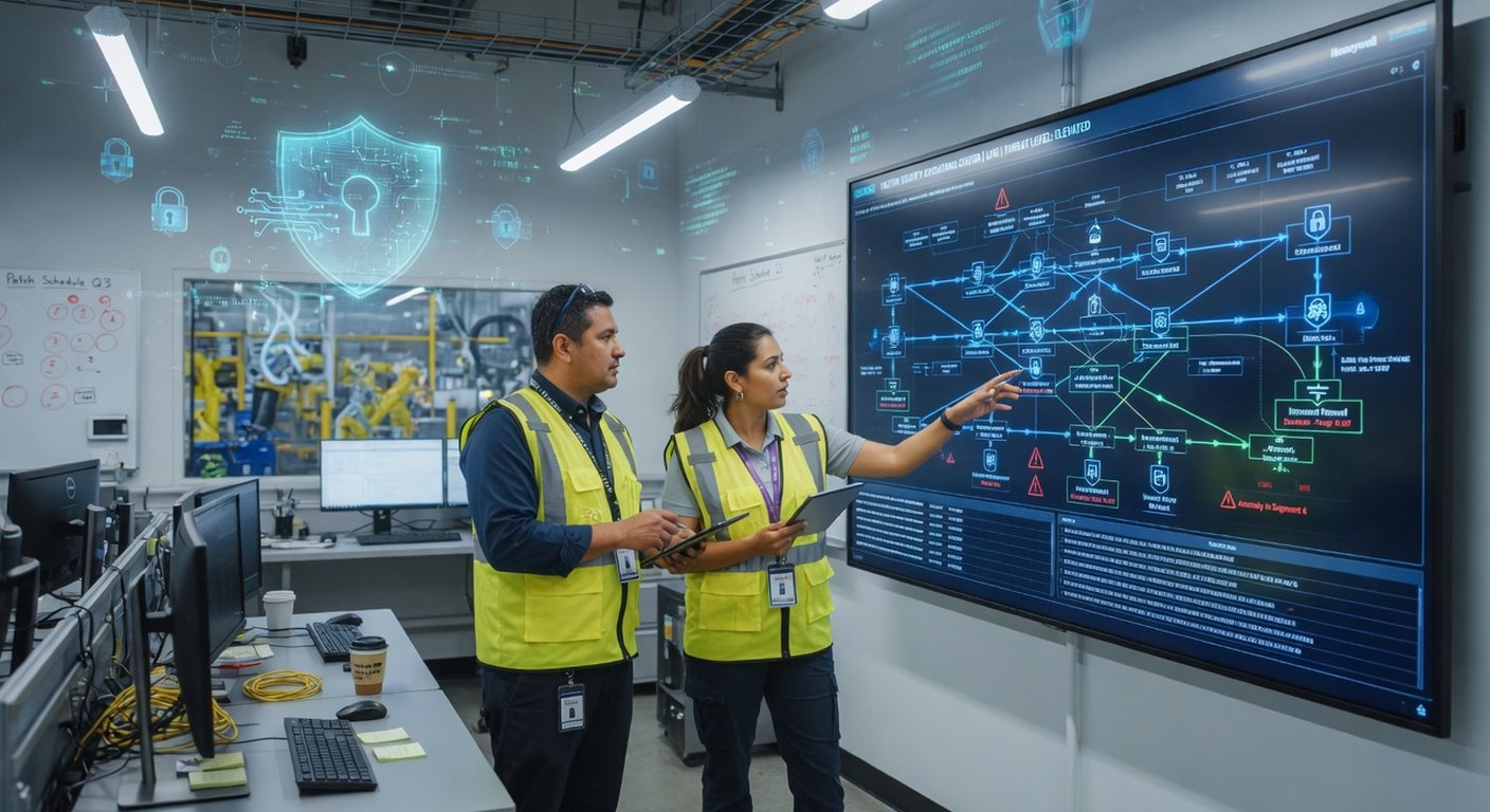 Ciberseguridad industrial para pymes 2026: protege tu planta de producción | BigLobster