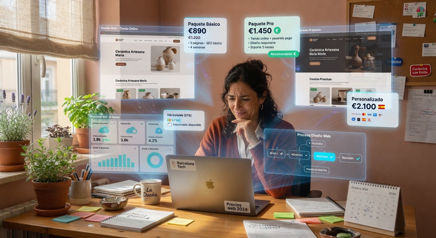 Cuánto cuesta una web para pyme en España en 2026 | Precios reales | BigLobster