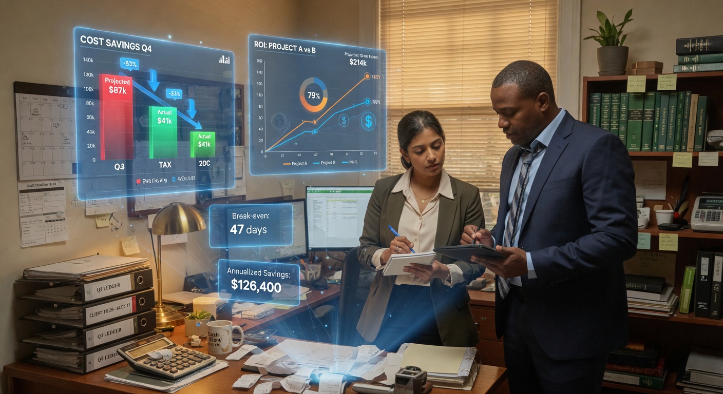 ROI de la automatización con IA para pymes