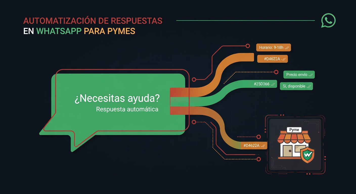 Automatización de respuestas en WhatsApp: casos de uso para pymes | BigLobster
