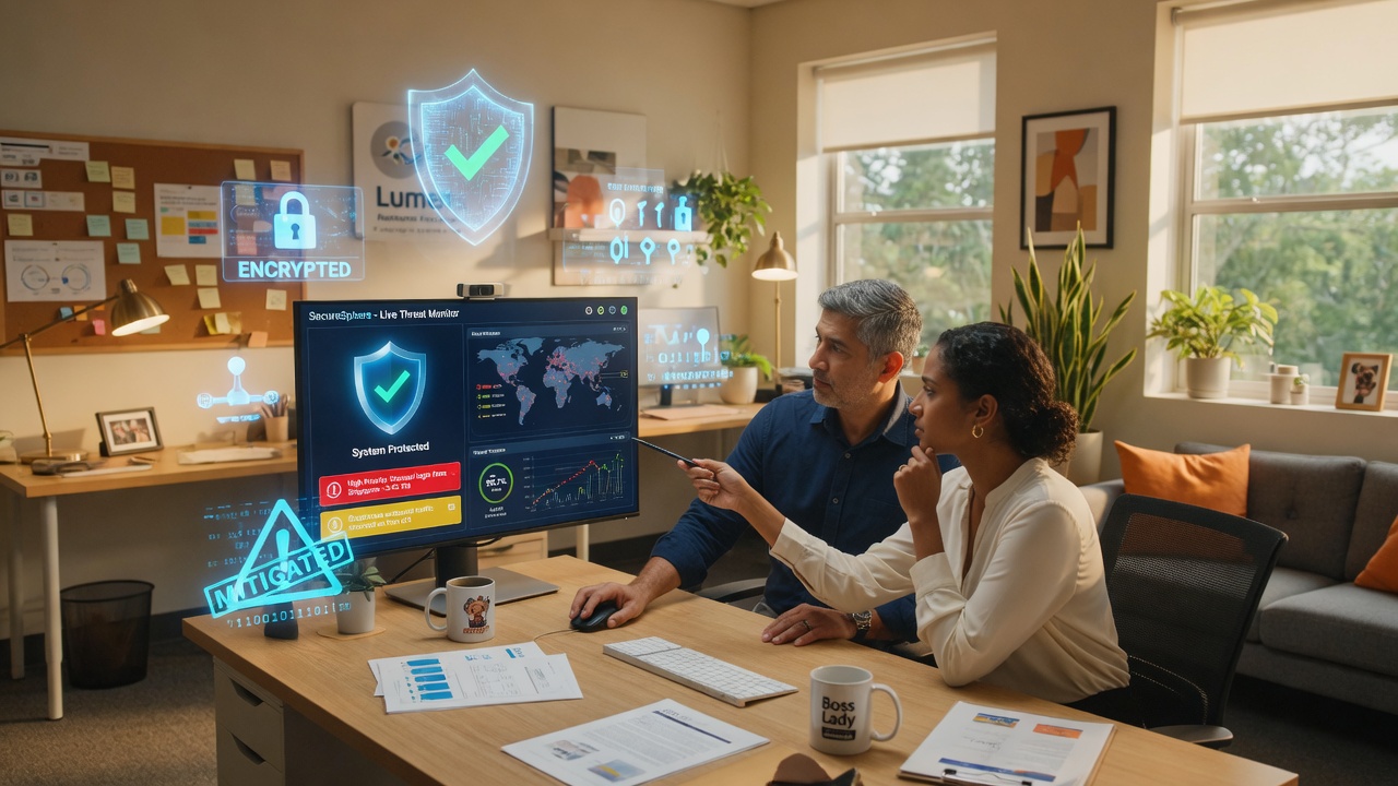 Ciberseguridad con IA para pymes: guía práctica 2026 | BigLobster